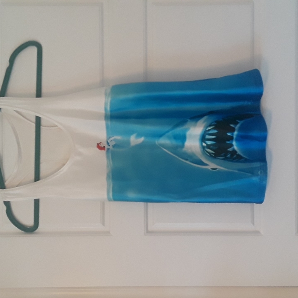 Little Mermaid Shark Tank Top "Blackmilk" Please read